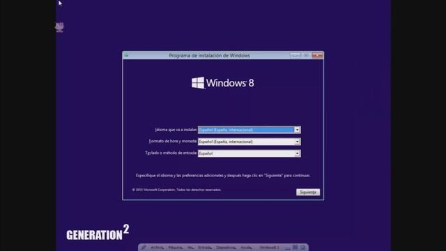 Instalación de Windows 8.1PRO en Virtualbox ♥ смотреть онлайн