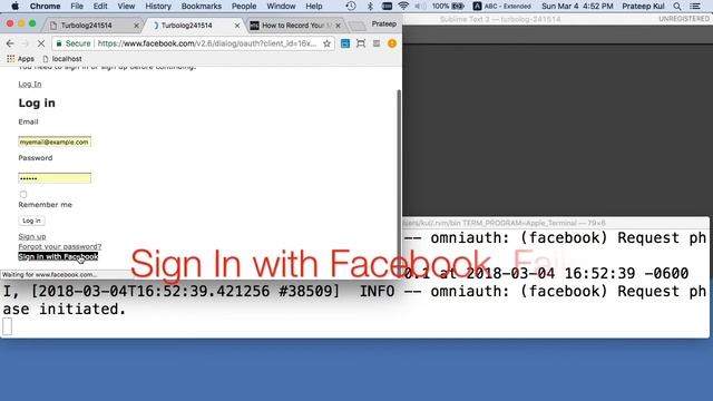 Rails5 Devise FB MongoDB смотреть онлайн
