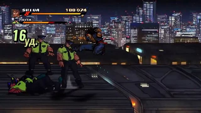 Прохождение Streets of Rage 4 - Shiva *Arcade Mania - A Rank* смотреть онлайн
