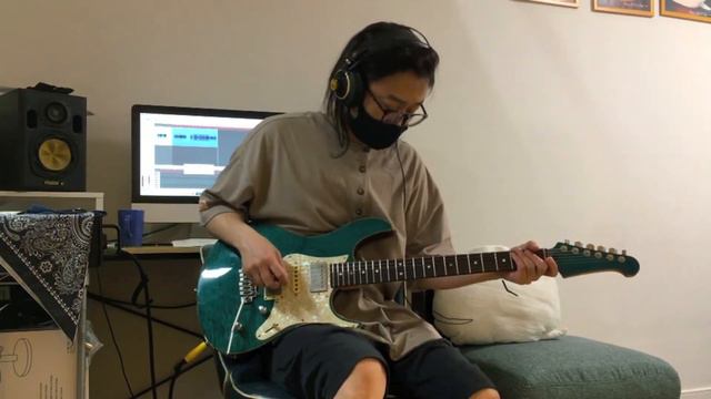 LE SSERAFIM「Blue Flame」ギター弾いてみた　Guitar. 鷹股慎 смотреть онлайн