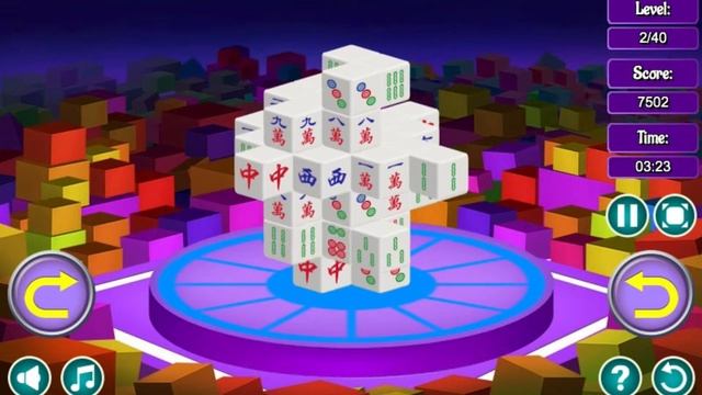 Play Mahjong with a Twist in Mahjong 3D! смотреть онлайн