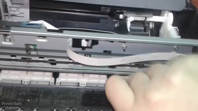 Принтер постоянно крутит роликами, уходит в ошибку - замялась бумага, Epson L200 смотреть онлайн