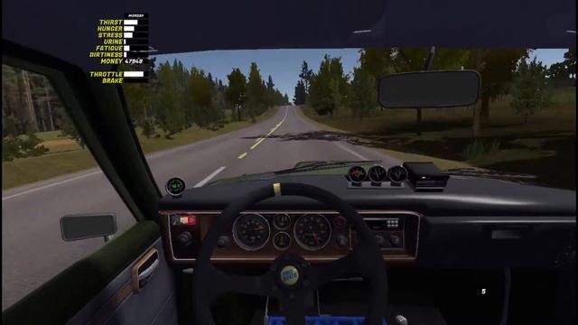 Driving Satsuma with the Advanced KB&M Contols Mod (Mouse Steering) | My Summer Car #4 смотреть онлайн