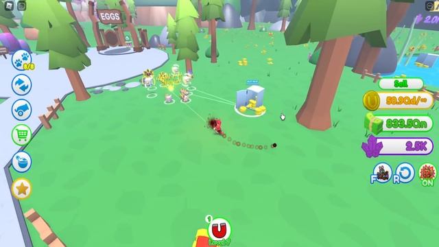 СДЕЛАЛ САМЫХ КРУТЫХ ПЕТОВ В ИГРЕ И ПРОШЕЛ ОБНОВУ В MAGNET SIMULATOR 2 ROBLOX смотреть онлайн