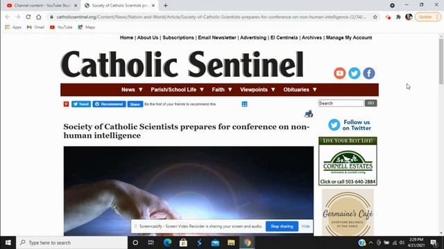 Society of Catholic Scientists Conference on Non-Human Intelligence смотреть онлайн