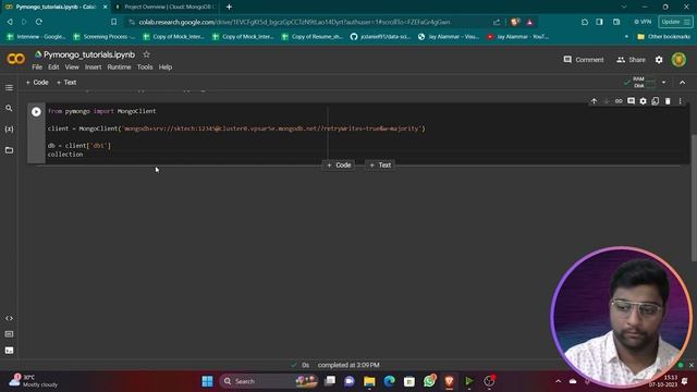 How To Connect MongoDB with Python | Creating MongoDB Atlas Cluster | Working With Pymongo #mongodb смотреть онлайн