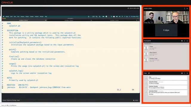 Database Patching Internals by Rodrigo Jorge and Mike Dietrich смотреть онлайн