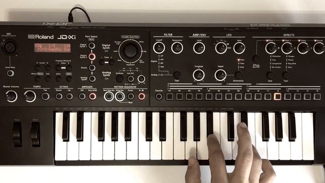 HEART LIKE A WHEEL (Human League) Synth Cover Roland JD-Xi смотреть онлайн
