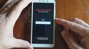 Xiaomi Redmi 6 Hard Reset Общий сброс настроек как сбросить