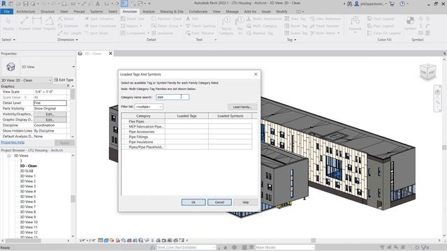 Autodesk Revit 2022.1 - Wyszukiwanie według nazwy kategorii w Revicie - Category name search смотреть онлайн