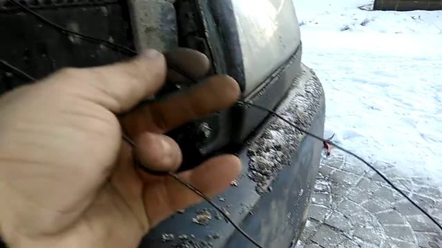 Как открыть капот Ауди 100 c45 смотреть онлайн