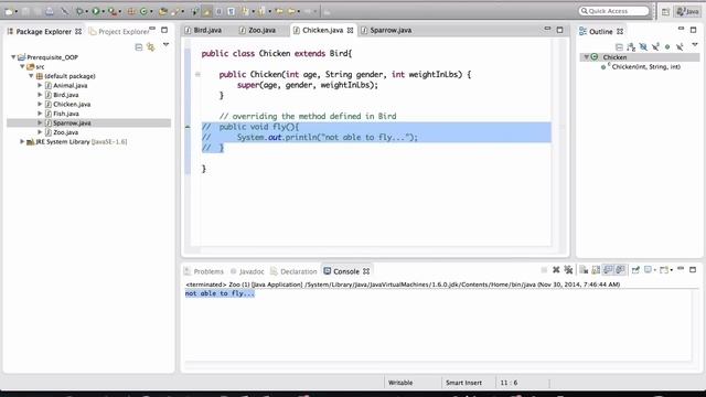 Java - OOP Basics - 4/5 (Interfaces) смотреть онлайн