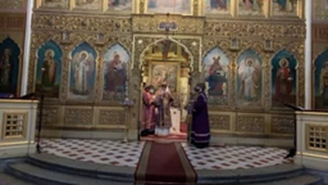 Божественная Литургия . Поминовение усопших суббота 3 апреля 2021 г. смотреть онлайн