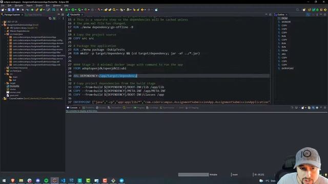 Deploying a React Spring Boot App with Docker Part II смотреть онлайн