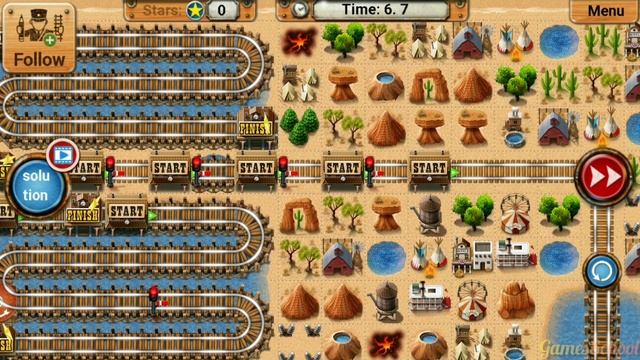 Rail Maze 2 Intelligent Gameplay - Train Puzzle Game - Android Gameplay #2065 смотреть онлайн