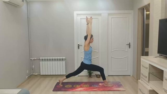 Йога дома/ Йога для всех/Йога для начинающих/ Как укрепить спину и ноги смотреть онлайн