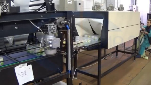 Упаковка банок в термоусадочную пленку смотреть онлайн