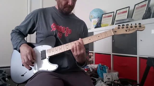 My Final Chug On The Jim Root Telecaster Guitar. 😔 смотреть онлайн