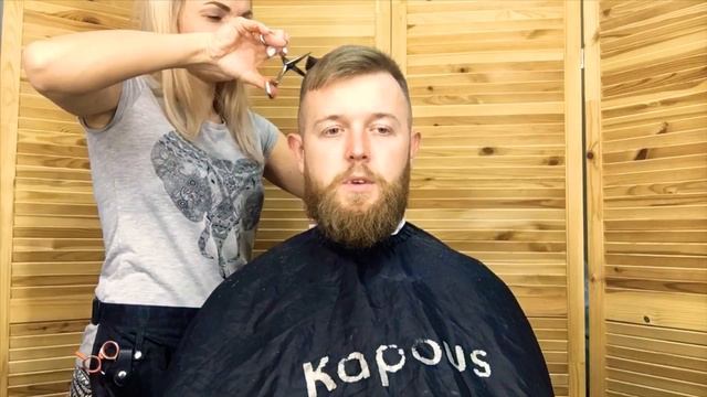 Мужская стрижка \ Men’s haircut \ Studio Secret #20 смотреть онлайн