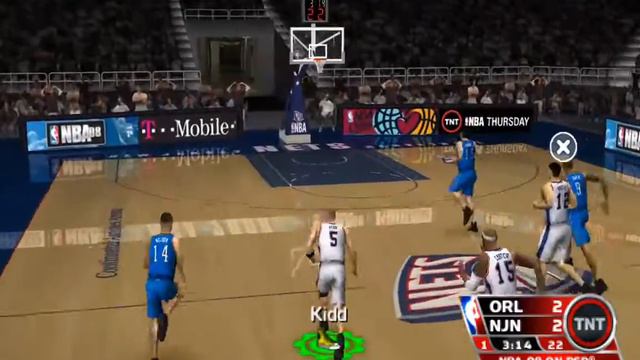 NBA 08 PPSSPP v.1.1.1 on Nvidia Shield Tablet (Android) смотреть онлайн