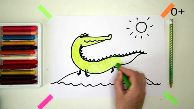 #какнарисовать #КРОКОДИЛ Уроки Рисования Для Детей #howtodraw #crocodile #drawforchildren смотреть онлайн