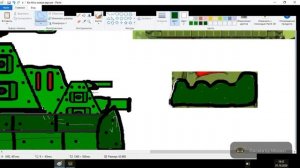 Рисуем Кв-44 в режиме протокол крепость танк