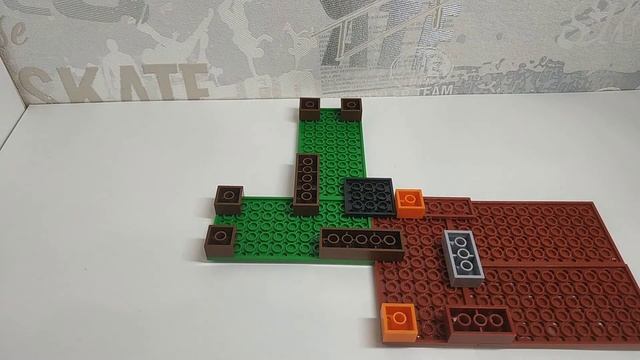 Сборка LEGO MINECRAFT нобора номер 21143 смотреть онлайн