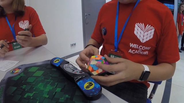 official megaminx average 1:19.34 and 1:17.87 single on welcome to academy смотреть онлайн