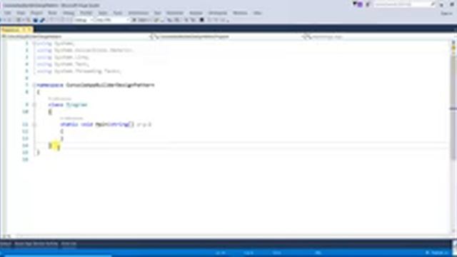 Builder Design Pattern in C# смотреть онлайн