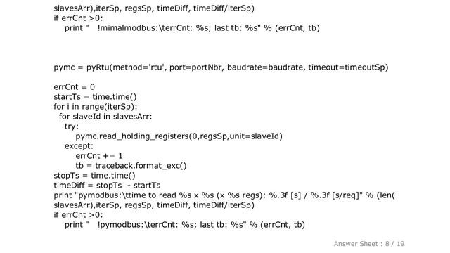 PYTHON : Python modbus library смотреть онлайн