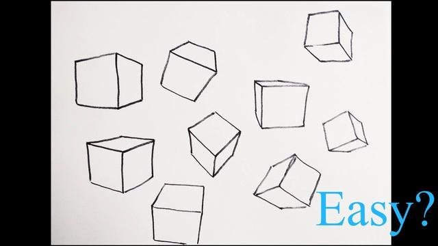 You cannot draw Cubes (yet!) смотреть онлайн