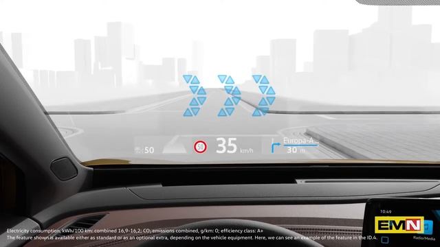 Augmented reality in the head-up display of Volkswagen ID.3/ID.4 - Electric Motor News n° 40 (2020) смотреть онлайн