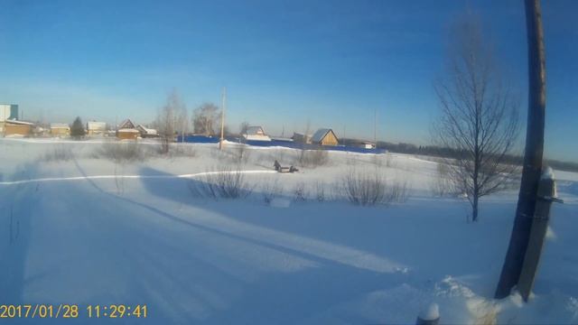 Однолыжный миниснегоход смотреть онлайн