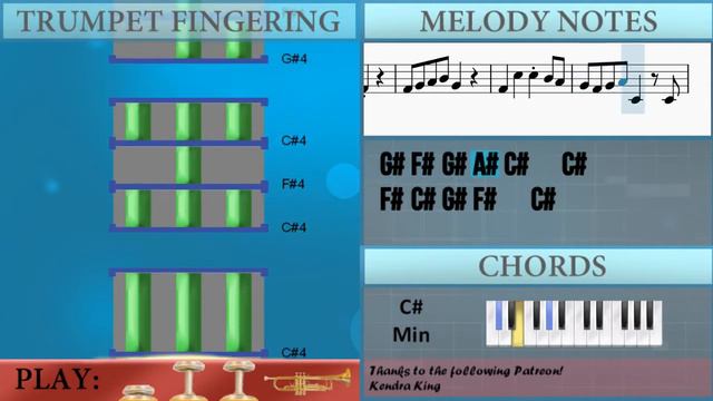 How to play Ruu's Song (Genshin Impact) by Yu Peng Chen on Trumpet (Tutorial) смотреть онлайн