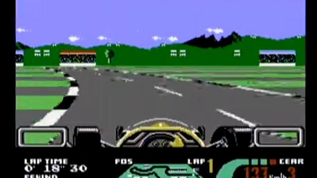 NES - Nigel Mansells World Championship Challenge смотреть онлайн