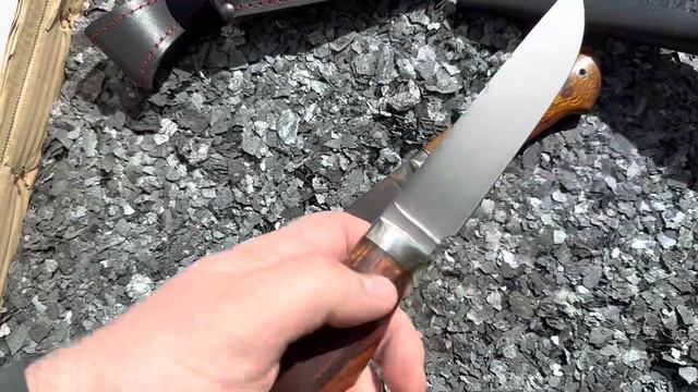 Самая популярная модель от компании Ножевой Двор/ Нож Вепрь сталь Bohler M390/ смотреть онлайн