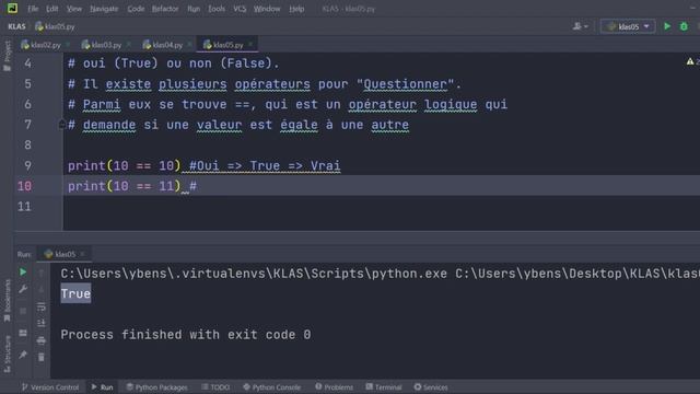 Kou Pwogramasyon Python Gratis | Tip done bool (boolean) - Entwodiksyon nan kalite done #08 смотреть онлайн