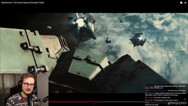 Warhammer The Horus Heresy Cinematic Trailer | Ole Herland Reacts смотреть онлайн