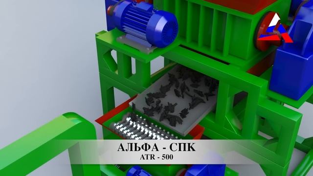 Оборудование для переработки шин в крошку (Tire Recycling Equipment - Crumb Rubber) смотреть онлайн