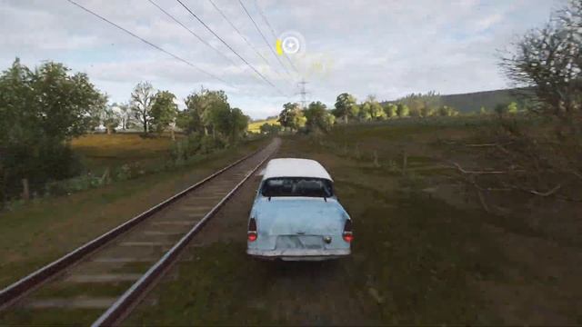 Ron Weasly’s Flying Ford Anglia |Train Chase| Harry Potter and the COS - Forza Horizon 4 смотреть онлайн