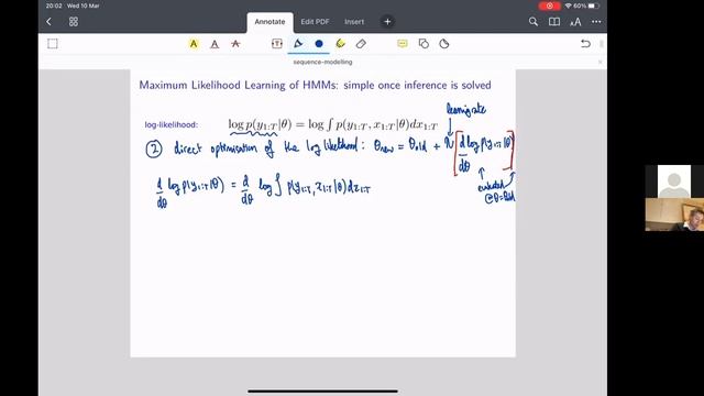 6.15 Maximum likelihood learning of HMMs смотреть онлайн