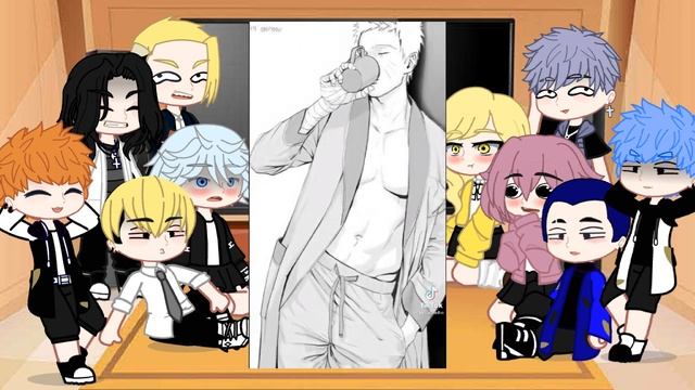 Tokyo revengers react to takemichi as Naruto. смотреть онлайн