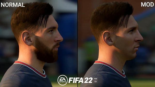 [FIFA 22 MOD] Messi no beard + new hair texture смотреть онлайн