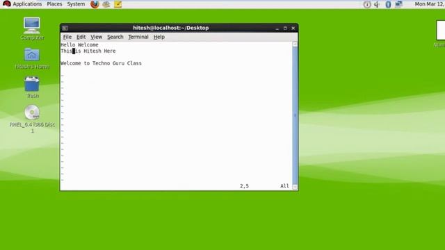 Linux#19 - What is vim & how to use vim command смотреть онлайн