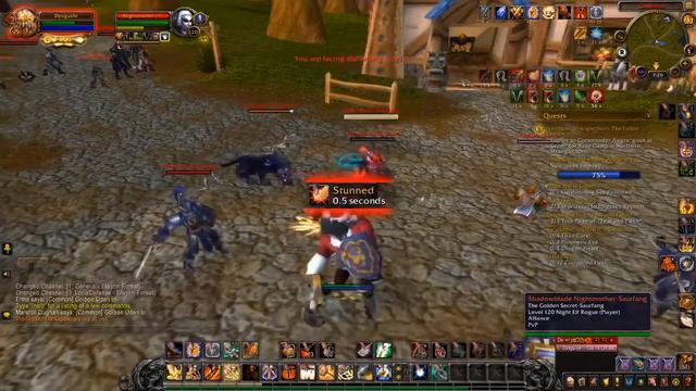 WoW, How to escape any combat as palladin. смотреть онлайн