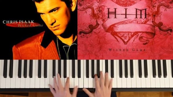 Chris Isaak / HIM - Wicked Game (piano)
