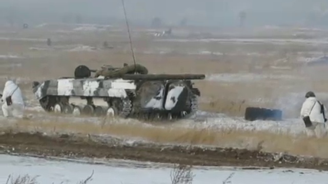 Наступление танкового и мотострелкового взвода смотреть онлайн