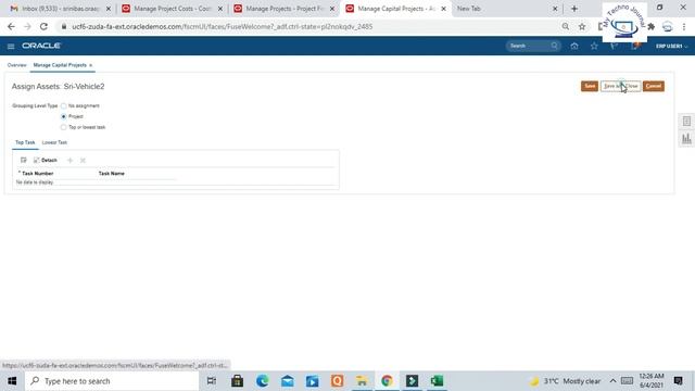 How to create Capital Project and import cost in Oracle Fusion R13|PPM Flow| Oracle Cloud ERP смотреть онлайн