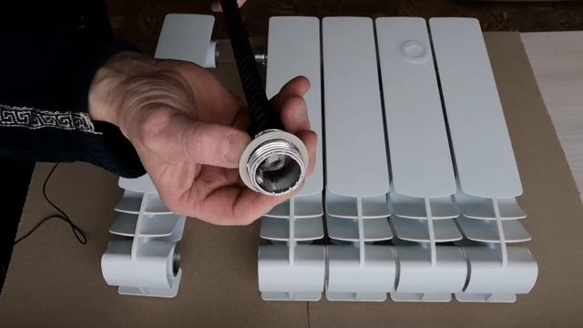 Как раскрутить батарею. Собираем радиатор отопления. смотреть онлайн