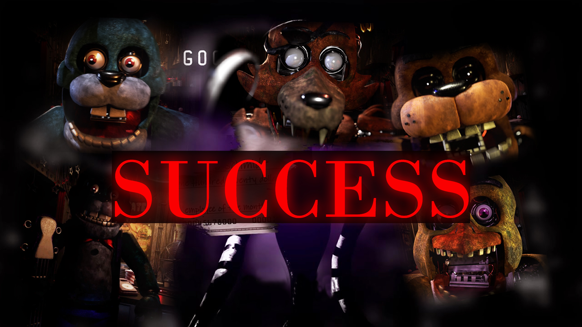 Я НАКОНЕЦ-ТО ПРОШЁЛ ЭТОТ УРОВЕНЬ! -- Five Night's At Freddys Plus (by LostPawPlay) №2